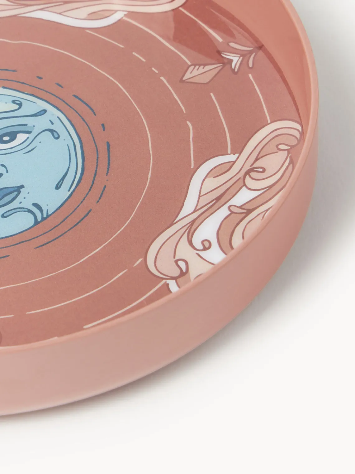 Bandeja decorativa Mystic, Ø 14 cm Bandejas Decorativas|Jarrones