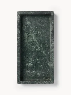 Jarrones|Bandejas Decorativas></noscript>Westwing Collection Bandeja decorativa pequeña de mármol Venice Mármol verde oscuro
