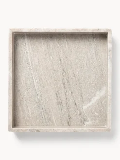 Jarrones|Bandejas Decorativas></noscript>Westwing Collection Bandeja decorativa pequeña de mármol Venice Mármol beige