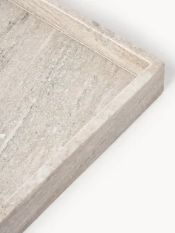 Jarrones|Bandejas Decorativas></noscript>Westwing Collection Bandeja decorativa pequeña de mármol Venice Mármol beige