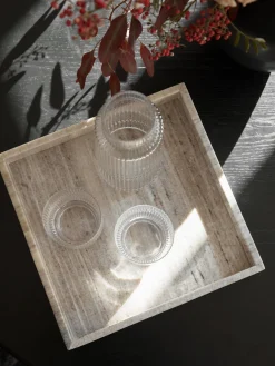 Jarrones|Bandejas Decorativas></noscript>Westwing Collection Bandeja decorativa pequeña de mármol Venice Mármol beige