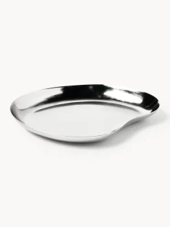 Bandejas Decorativas|Jarrones>Westwing Collection Bandeja decorativa pequeña Aria Plateado