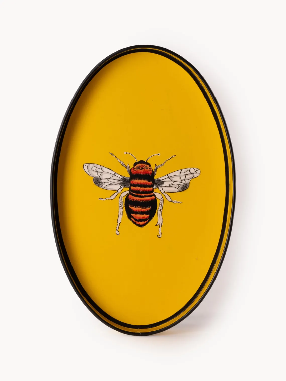 Online Bandeja decorativa pintada a mano con motivo de Fauna Jarrones|Bandejas Decorativas