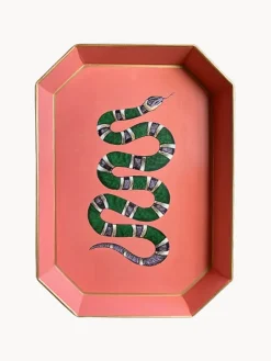 Sale Bandeja decorativa pintada a mano Flora Bandejas Decorativas|Jarrones