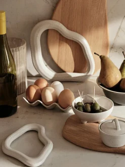 Online Bandeja para huevos artesanal Nordic Sand Hueveras|Vajillas Completas