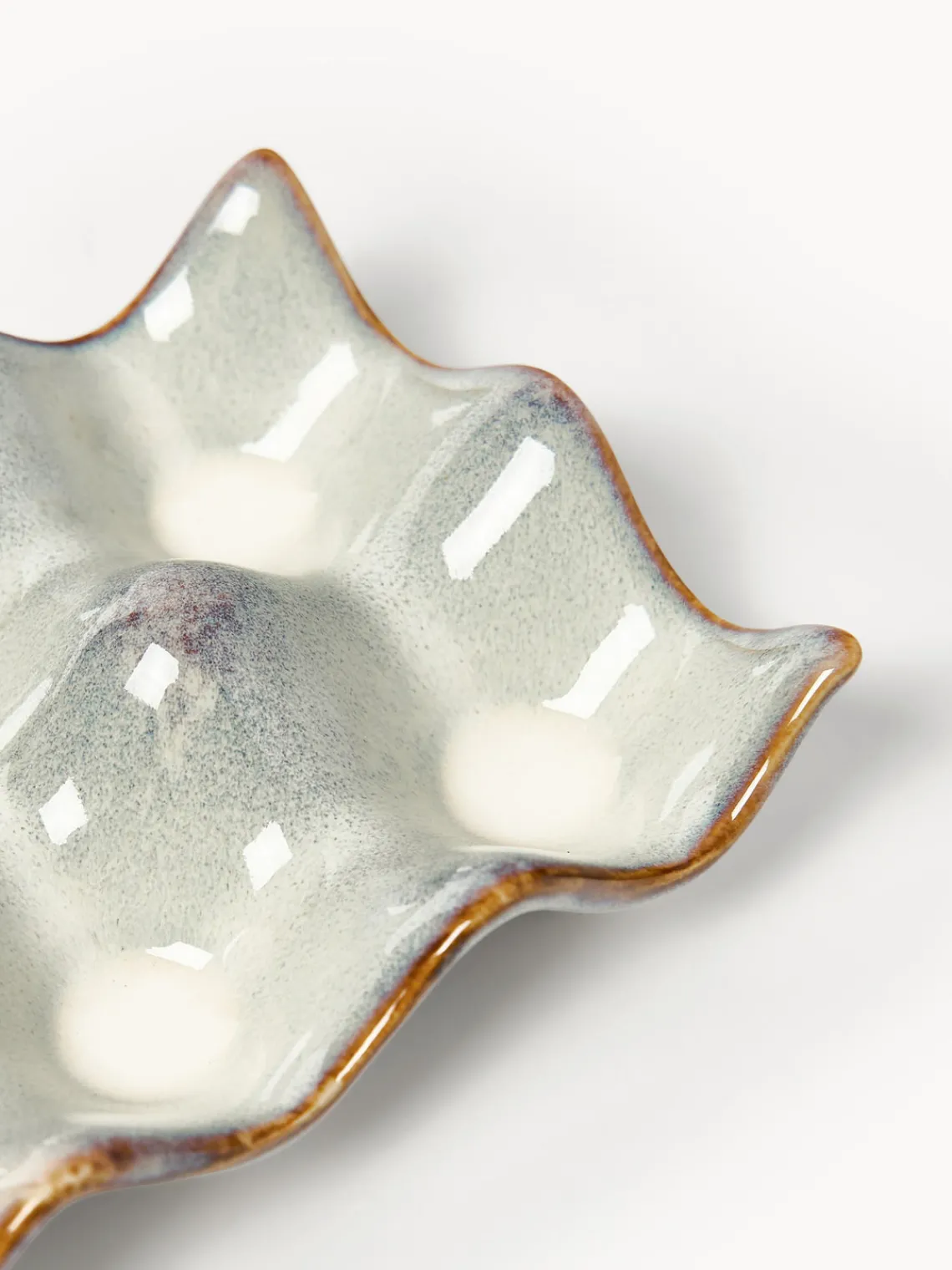 Online Bandeja para huevos artesanal Nordic Sand Hueveras|Vajillas Completas