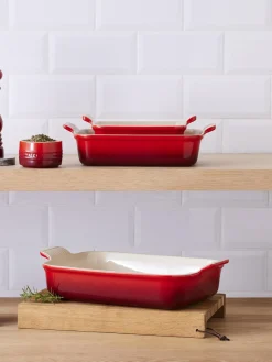 Clearance Bandeja rectangular de gres Tradition Bandejas Para Horno|Bandejas Para Horno