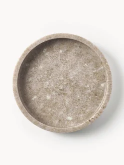 Jarrones|Bandejas Decorativas></noscript>Westwing Collection Bandeja redonda decorativa de mármol Venice Mármol beige