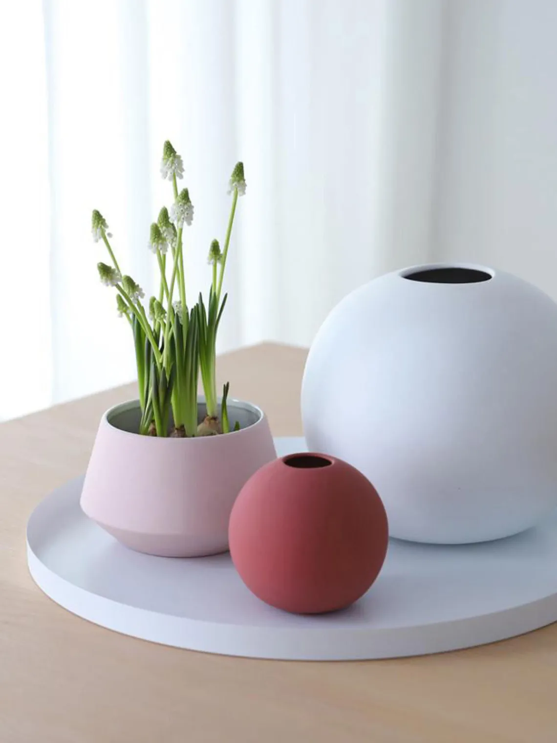 Bandejas Decorativas|Jarrones>Cooee Design Bandeja redonda decorativa Circle, Ø 40 cm