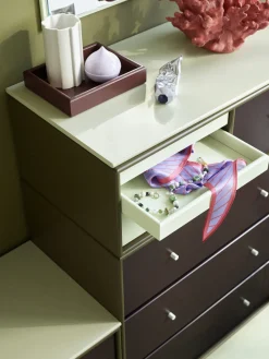 Bandejas Decorativas|Jarrones></noscript>Montana Furniture Bandejas decorativas Arrange, 3 uds. Rosa claro, marrón, rojo óxido