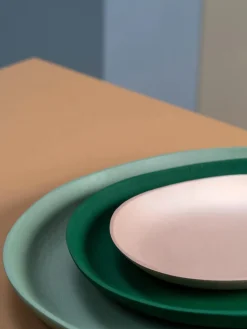 Bandejas|Menaje De Mesa>POLSPOTTEN Bandejas Greek, 3 uds. Beige claro, verde claro, verde oscuro