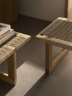 Hot Bando con asiento tejido a mano BH0489 Bancos|Bancos