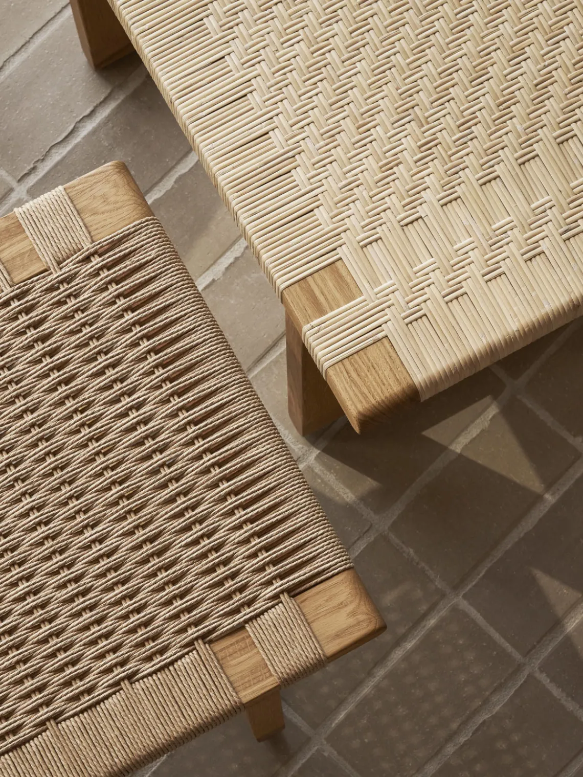 Hot Bando con asiento tejido a mano BH0489 Bancos|Bancos