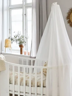 Cunas Para Bebé|Cunas Para Bebé>Leander Barra de dosel de madera para cuna Classic Blanco