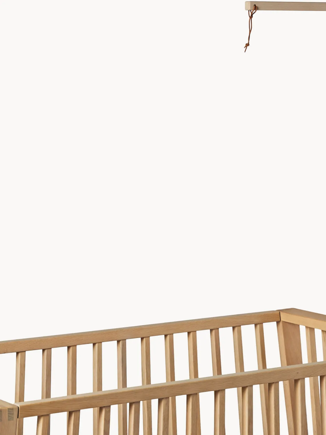 Cunas Para Bebé|Cunas Para Bebé>Leander Barra de dosel de madera para cuna Linea & Luna