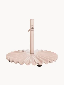 Sombrillas|Sombrillas>Business & Pleasure Base de sombrilla redonda grande Clamshell Rosa palo