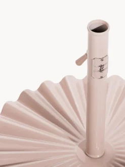 Sombrillas|Sombrillas>Business & Pleasure Base de sombrilla redonda grande Clamshell Rosa palo