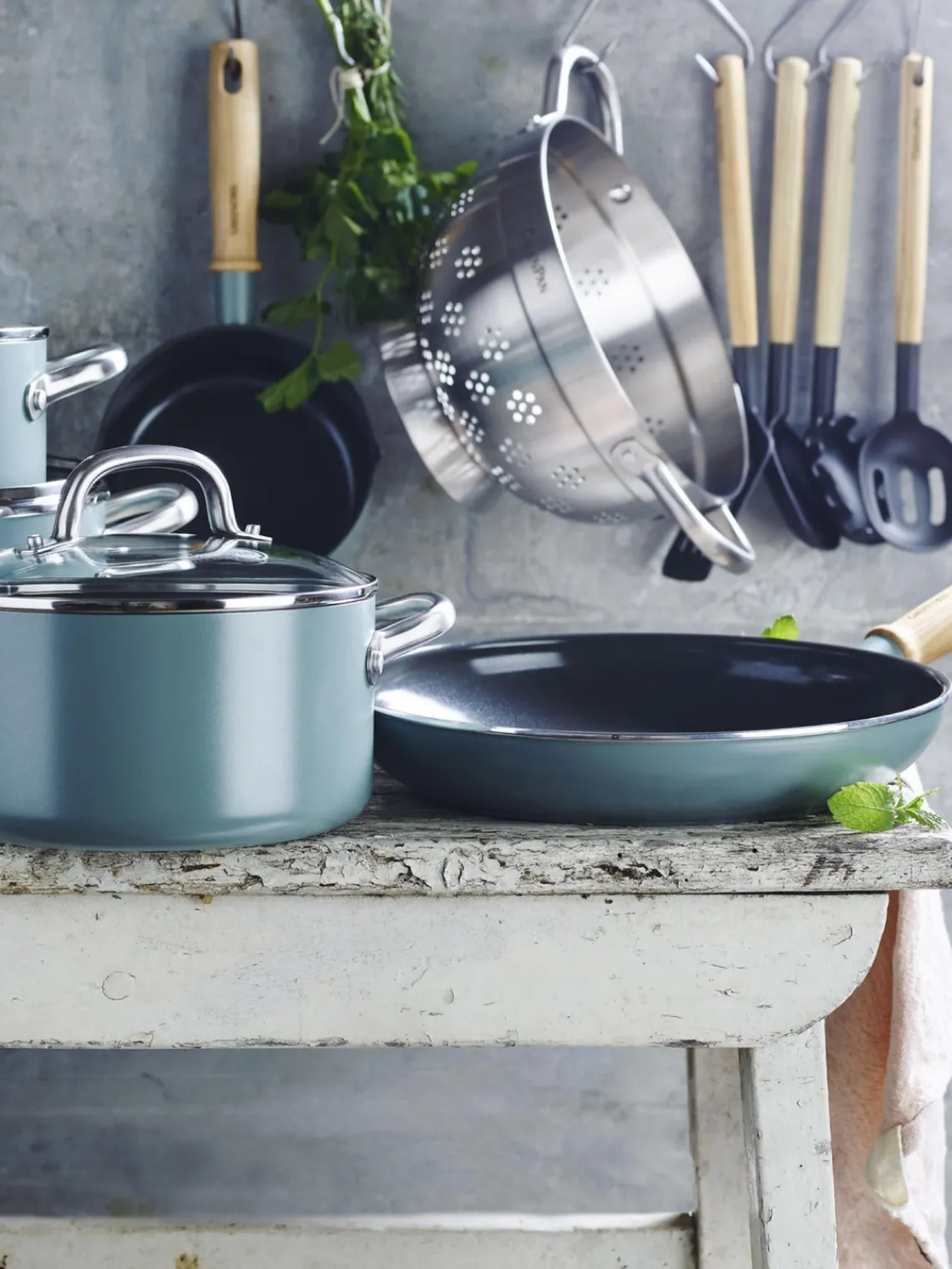 Best Batería de cocina antiadherente Mayflower, 13 pzas. Sartenes|Sartenes