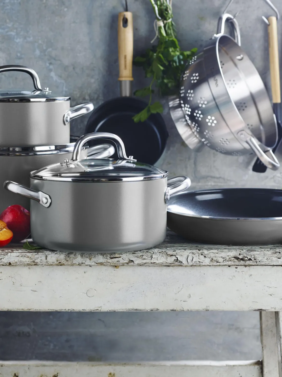 Discount Batería de cocina antiadherente Mayflower Pro, 13 pzas. Sartenes|Sartenes