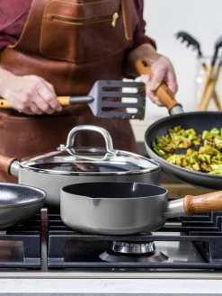 Best Batería de cocina antiadherente Mayflower Pro, 9 pzas. Sartenes|Sartenes