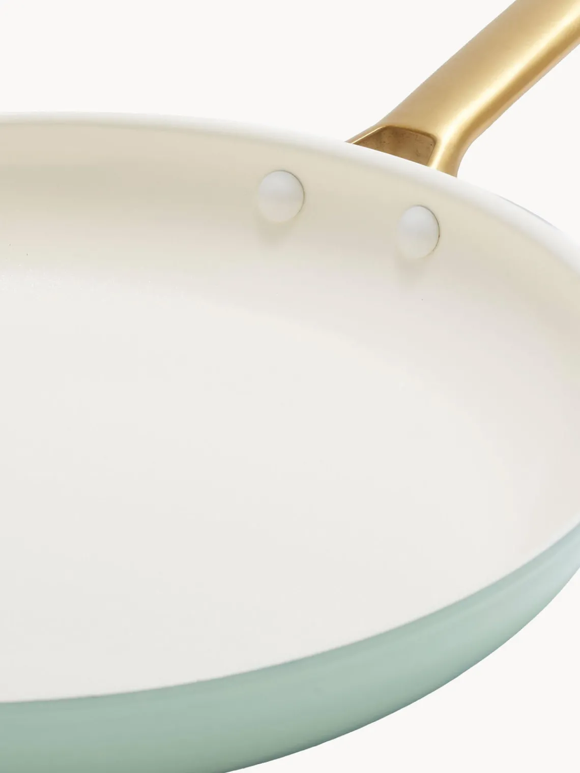 Ollas|Ollas>GreenPan Batería de cocina antiadherente Padova, 10 pzas. Verde menta, blanco crema, dorado