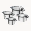 Ollas|Ollas>ZWILLING Batería de cocina de acero inoxidable Simplify, 4 pzas.