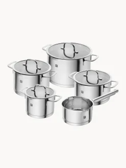 Best Batería de cocina de acero inoxidable TrueFlow, 5 pzas. Ollas|Ollas