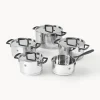 Clearance Batería de cocina de acero inoxidable Bellasera, 5 pzas. Ollas|Ollas