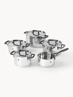 Clearance Batería de cocina de acero inoxidable Bellasera, 5 pzas. Ollas|Ollas