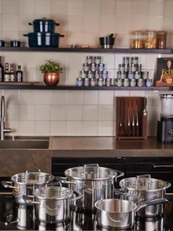 Ollas|Ollas>ZWILLING Batería de cocina de acero inoxidable Poletto, 5 pzas.