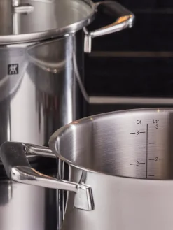 Ollas|Ollas></noscript>ZWILLING Batería de cocina de acero inoxidable Poletto, 5 pzas.