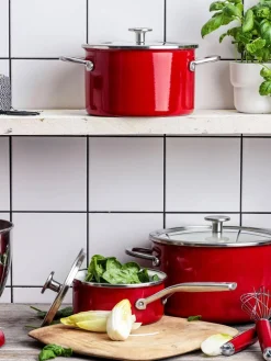 Ollas|Ollas>KitchenAid Batería de cocina , 8 pzas.