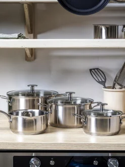 Clearance Batería de cocina , 7 uds. Ollas|Ollas