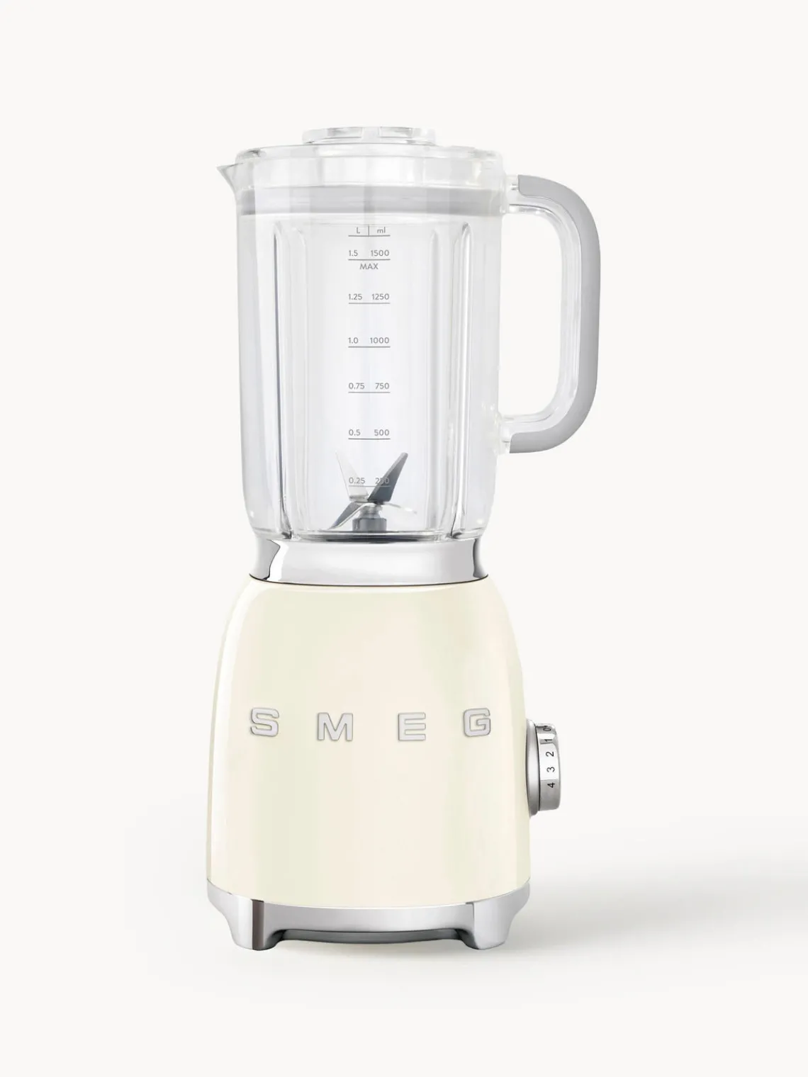 Aparatos De Cocina|Aparatos De Cocina>Smeg Batidora 50's Style Blanco crema brillante