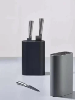 Best Bloque de cuchillos Singles Cool Grey Cuchillos De Cocina Y Bloques|Cuchillos De Cocina