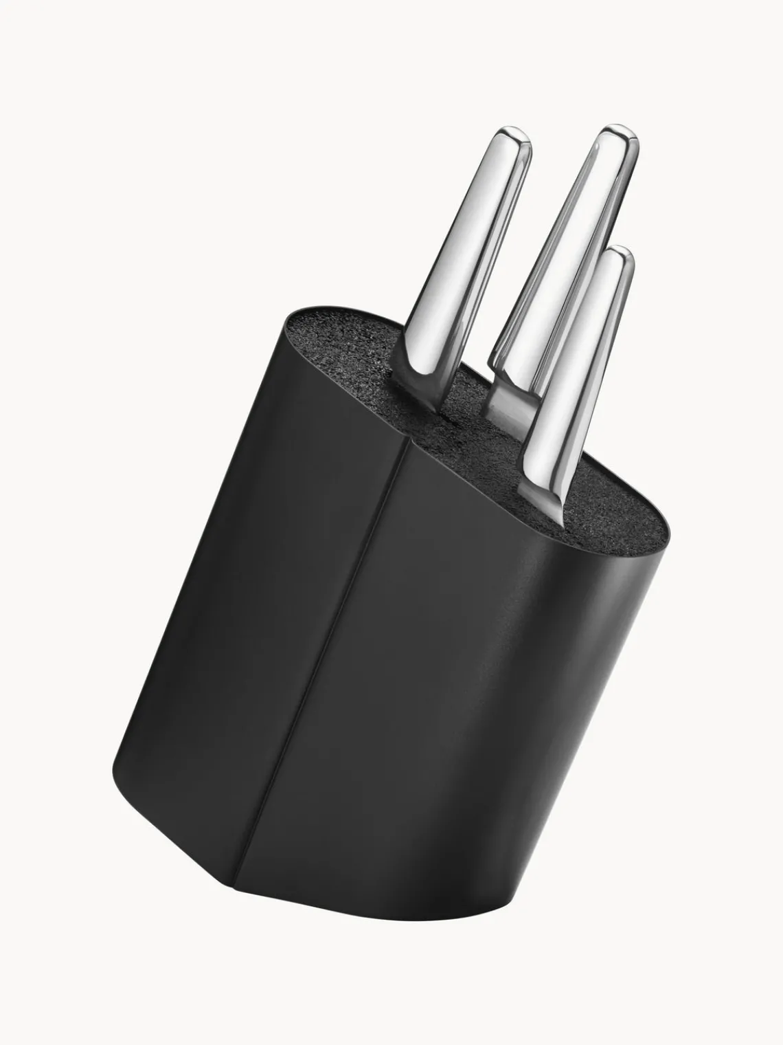 Cuchillos De Cocina Y Bloques|Cuchillos De Cocina>GEORG JENSEN Bloque para cuchillos de acero inoxidable Alfredo Negro mate