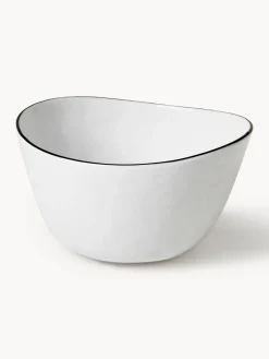 Boles Y Tazones|Vajillas Completas>Broste Copenhagen Bol artesanal de porcelana Salt