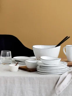 Boles Y Tazones|Vajillas Completas>Broste Copenhagen Bol artesanal de porcelana Salt