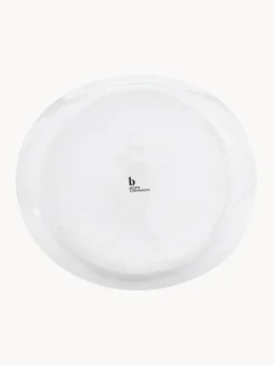 Hot Bol artesanal de porcelana Salt Cuencos Y Platos De Servir|Vajillas Completas