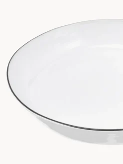 Hot Bol artesanal de porcelana Salt Cuencos Y Platos De Servir|Vajillas Completas