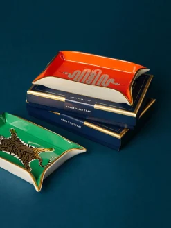 Bol de porcelana con oro Jarrones|Bandejas Decorativas