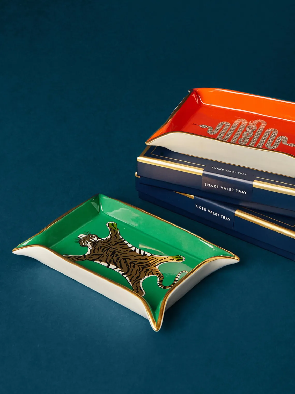 Sale Bol de porcelana con oro Bandejas Decorativas|Jarrones