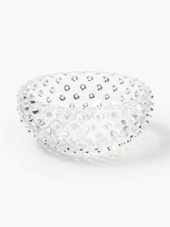 Boles Y Tazones|Vajillas Completas>ANNA VON LIPA Bol de vidrio soplado Hobnail Transparente