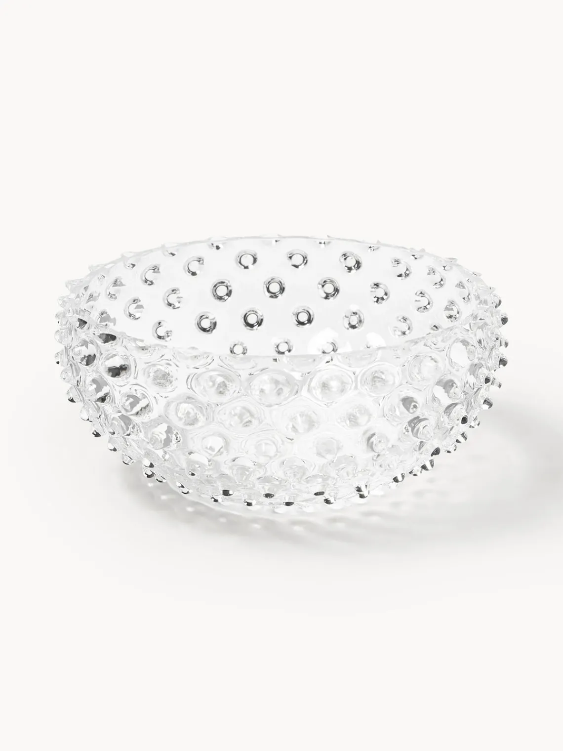 Boles Y Tazones|Vajillas Completas>ANNA VON LIPA Bol de vidrio soplado Hobnail Transparente