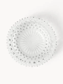Bol de vidrio soplado Hobnail Boles Y Tazones|Vajillas Completas