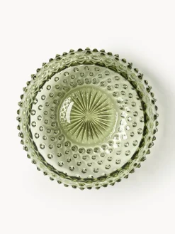 Best Bol de vidrio soplado Tapas Boles Y Tazones|Vajillas Completas