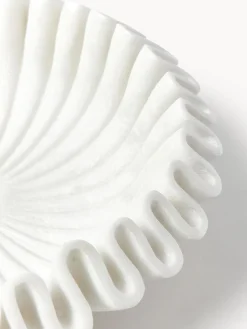 Outlet Bol decorativo artesanal de mármol Santorini, Ø 31 cm Jarrones|Cuencos Decorativos