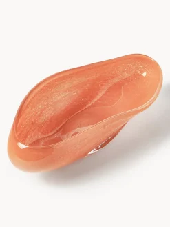 Cuencos Decorativos|Jarrones></noscript>Westwing Collection Bol decorativo artesanal de vidrio Ashley Naranja transparente