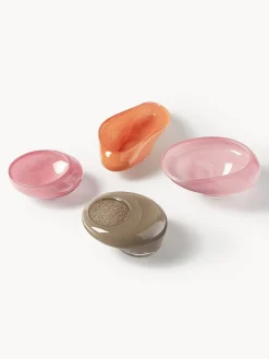 Cuencos Decorativos|Jarrones></noscript>Westwing Collection Bol decorativo artesanal de vidrio Ashley Naranja transparente