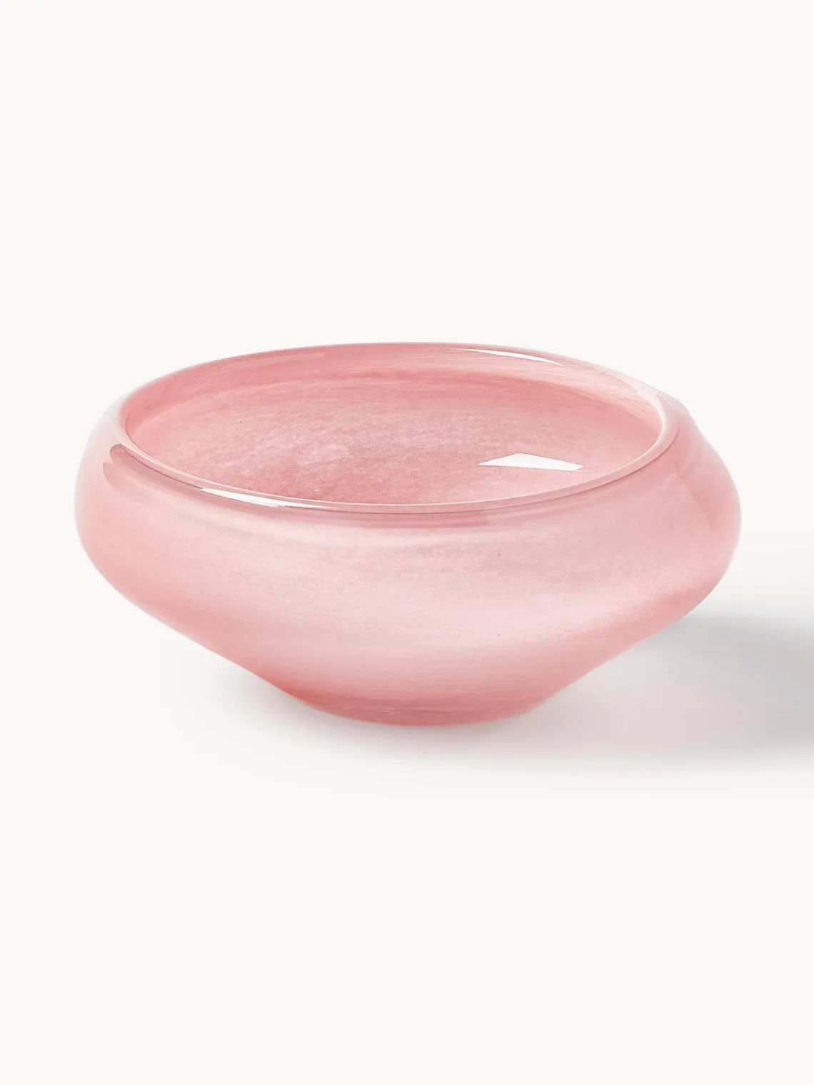 Clearance Bol decorativo artesanal de vidrio Ashley Jarrones|Cuencos Decorativos